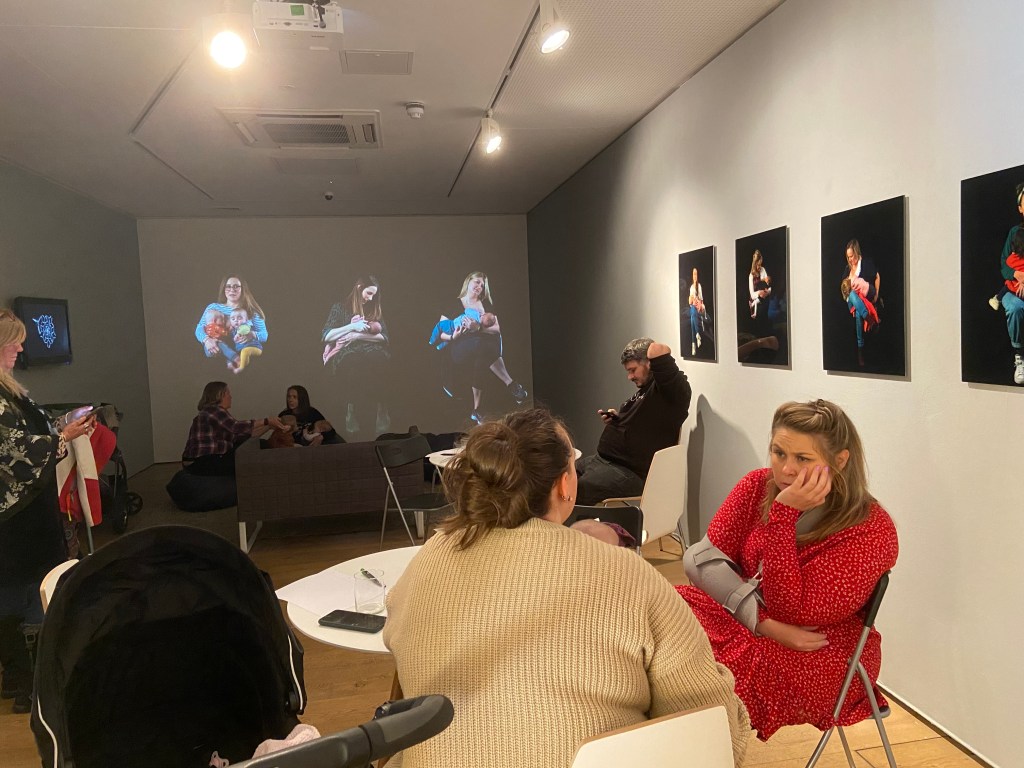 Writing workshop at Open Eye Gallery, October 2022